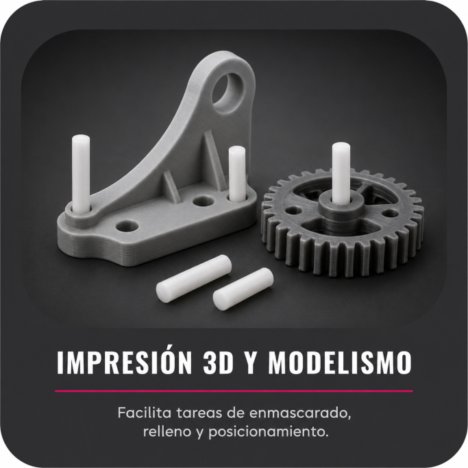 IMPRESÓN 3D Y MODELISMO
